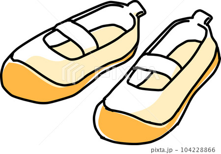 上履き（黄） 104228866