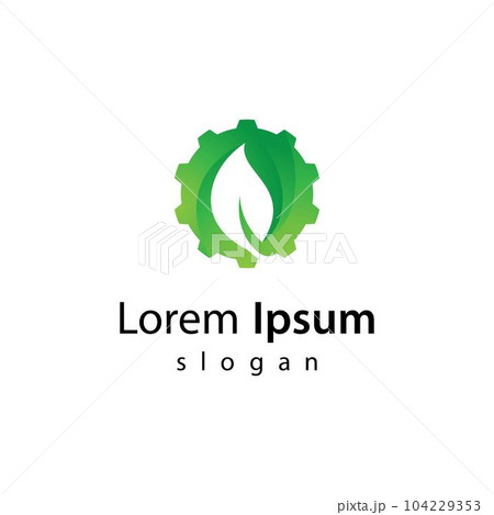 Eco tech logo design 104229353