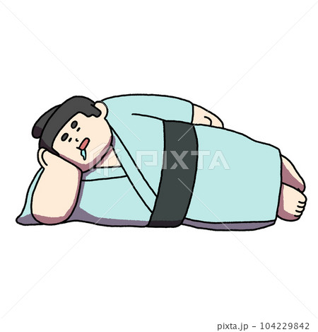 眠る力士 眠る力士 104229842