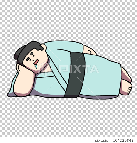 眠る力士 眠る力士 104229842