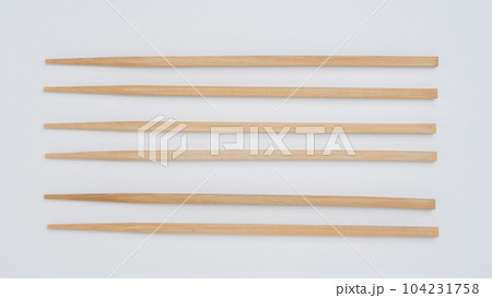 竹製の箸 104231758
