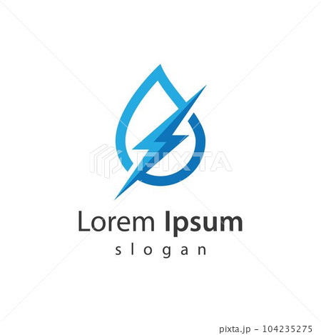 Water strom logo design Water strom logo design 104235275