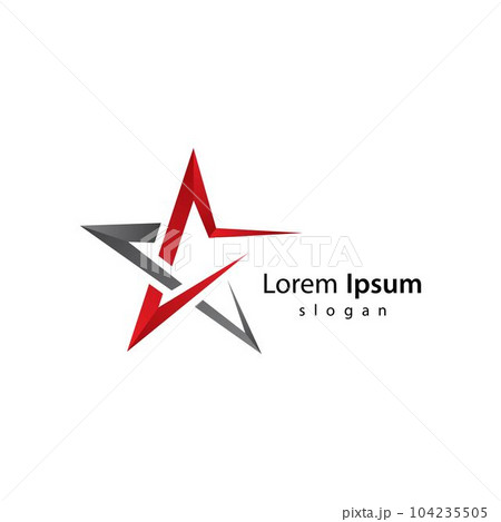 Star vector icon 104235505