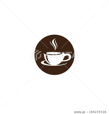 Coffee cup vector icon 104235516