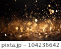 Sparkling with golden glitter, this defocused background brings a touch of glamour to your design. Created using AI for maximum impact. 104236642