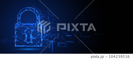 Cybersecurity and information or network protection. Future technology web services for business and internet project Cybersecurity and information or network protection. Future technology web services for business and internet project 104239516