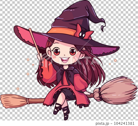 cartoon, halloween, cute, witch, illustration, vector, character, holiday, spooky, design, costume, celebration, october, magic, happy, pumpkin, fun, night, scary, hat, broom, girl cartoon, halloween, cute, witch, illustration, vector, character, holiday, spooky, design, costume, celebration, october, magic, happy, pumpkin, fun, night, scary, hat, broom, girl 104241381