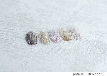ネイルチップ/ジェルネイル/キラキラ/ラメ/nail tip sample ネイルチップ/ジェルネイル/キラキラ/ラメ/nail tip sample 104244432