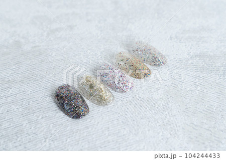 ネイルチップ/ジェルネイル/キラキラ/ラメ/nail tip sample ネイルチップ/ジェルネイル/キラキラ/ラメ/nail tip sample 104244433