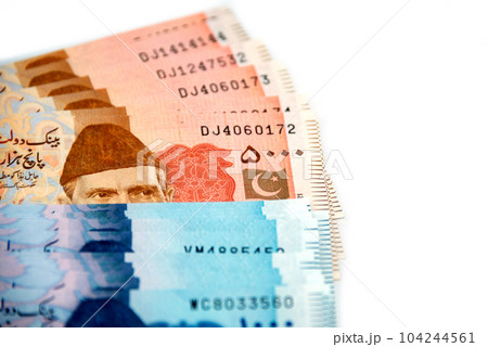 Currency notes in Pakistani Rupees 104244561