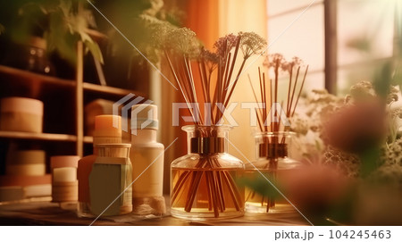 aroma sticks freshen the air. Generative AI 104245463