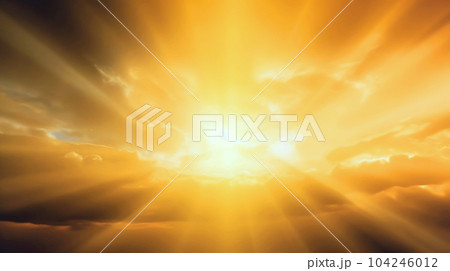 Radiant Sunshine: Captivating Background Illuminated by Sunlight 104246012