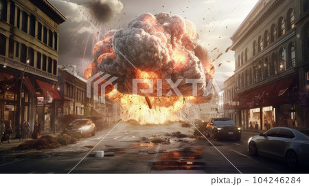 nuclear explosion . Generative AI nuclear explosion . Generative AI 104246284