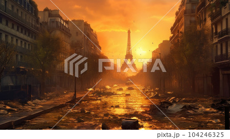 The end of modern human civilization. Generative AI 104246325