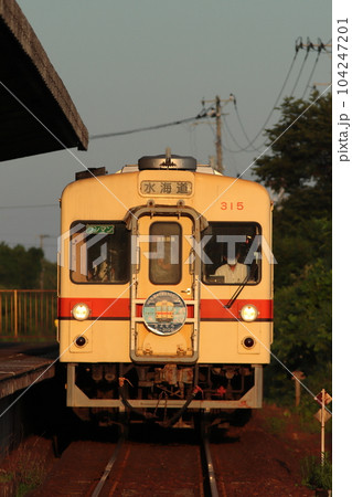 有終の美を飾り疾走する関東鉄道キハ310形気動車_2023/6/17撮影 104247201