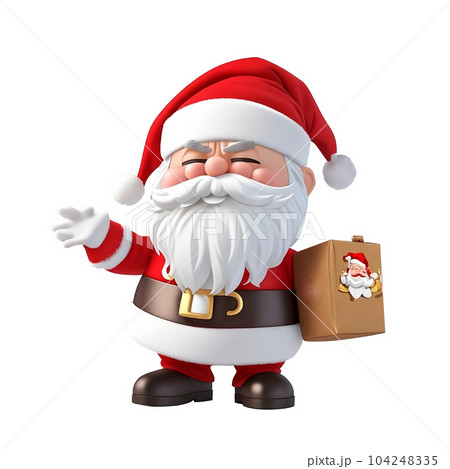 Santa Claus for Christmas holiday. 104248335