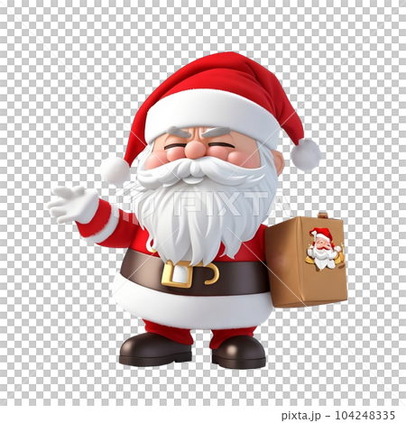 Santa Claus for Christmas holiday. 104248335