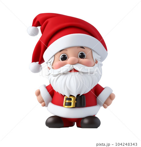 Santa Claus in red costume for Christmas holiday. 104248343