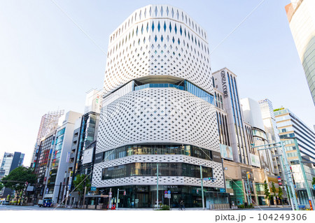 東京都市風景 銀座 NISSAN CROSSING 東京都市風景 銀座 NISSAN CROSSING 104249306