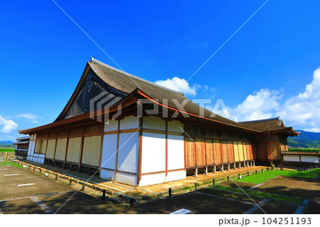 【兵庫県】晴天の丹波篠山城の二の丸御殿大書院 104251193