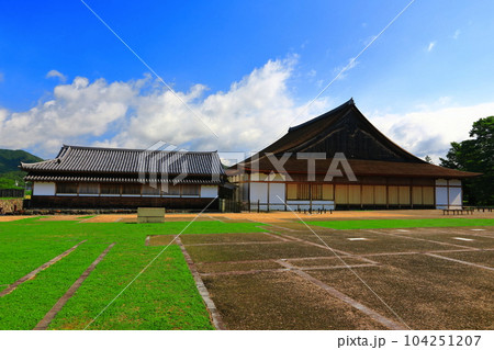 【兵庫県】晴天の丹波篠山城の二の丸御殿大書院 104251207