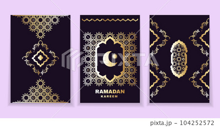 Set 3 cards Ramadan Kareem 18 104252572