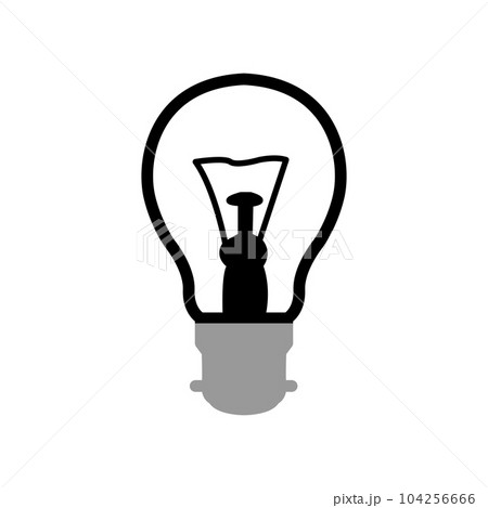 Illustration Vector graphic of bulb lamp icon 104256666