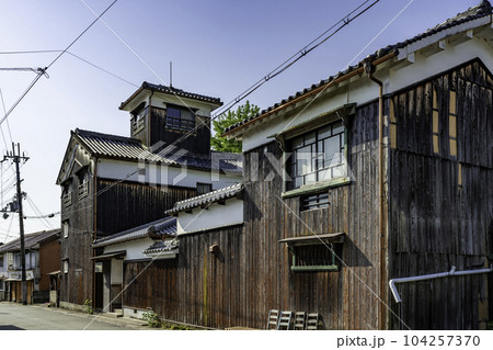 城下町龍野の街並み 上川原周辺 兵庫県たつの市 城下町龍野の街並み 上川原周辺 兵庫県たつの市 104257370
