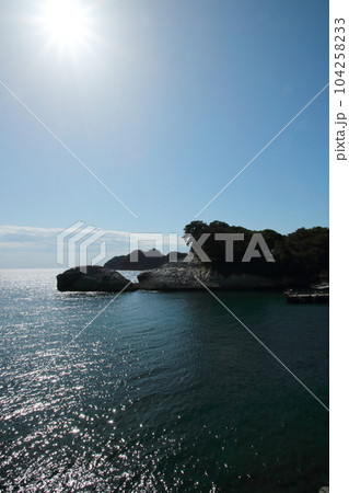 西伊豆の空と海松崎付近 104258233