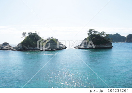 西伊豆の空と海松崎付近 104258264