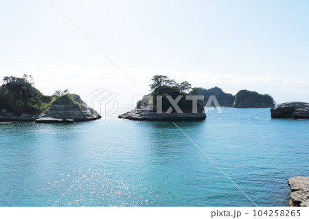 西伊豆の空と海松崎付近 104258265