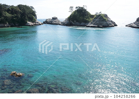西伊豆の空と海松崎付近 104258266