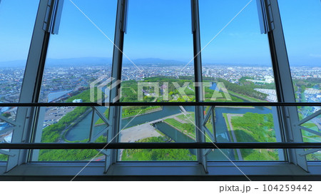 5月の五稜郭タワーからの眺め5 5月の五稜郭タワーからの眺め5 104259442