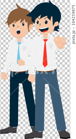 Salary Man 01 are Navigate in the Right Path with Colleagues Salary Man 01 are Navigate in the Right Path with Colleagues 104259975