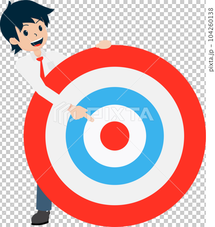 Salary Man Business Isolated Person People Cartoon Character Flat illustration Png #157 104260138