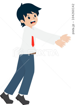 Salary Man Business Isolated Person People Cartoon Character Flat illustration Png #160 Salary Man Business Isolated Person People Cartoon Character Flat illustration Png #160 104260142
