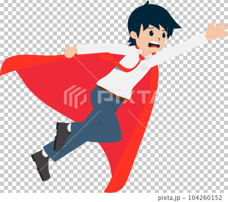 Salary Man Business Isolated Person People Cartoon Character Flat illustration Png #168 104260152