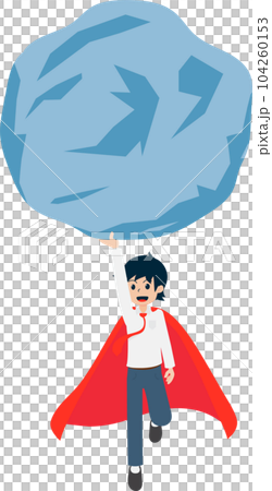 Salary Man Business Isolated Person People Cartoon Character Flat illustration Png #169 104260153