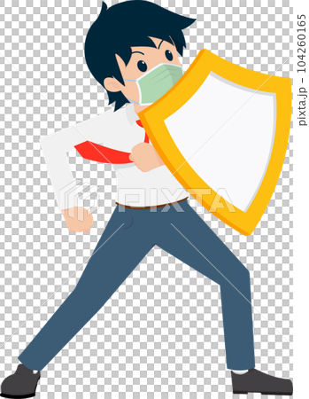 Salary Man Business Isolated Person People Cartoon Character Flat illustration Png #174 Salary Man Business Isolated Person People Cartoon Character Flat illustration Png #174 104260165