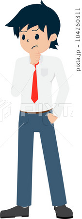 Salary Man Business Isolated Person People Cartoon Character Flat illustration Png #71 Salary Man Business Isolated Person People Cartoon Character Flat illustration Png #71 104260311