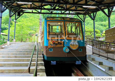 【妙見の森ケーブル】1号車〜ほほえみ〜(黒川駅) 【妙見の森ケーブル】1号車〜ほほえみ〜(黒川駅) 104262199