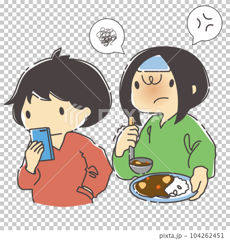 Husband who does not replace housework even if he catches a cold 104262451