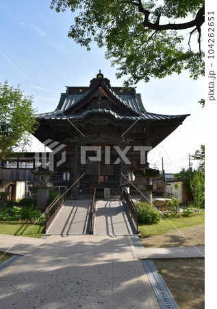 初夏の朝の慈眼寺　埼玉 104262651