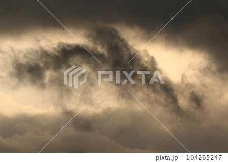 Stormy weather and dark clouds 104265247