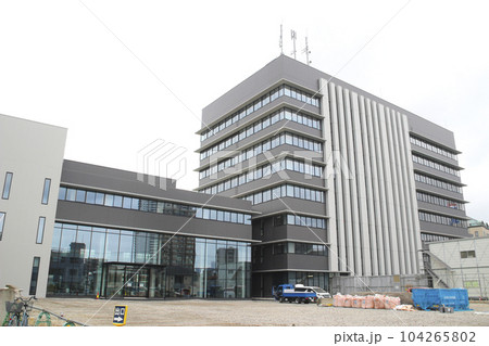 [完成間近] 越谷市役所・新庁舎／埼玉県越谷市越ヶ谷4丁目 104265802