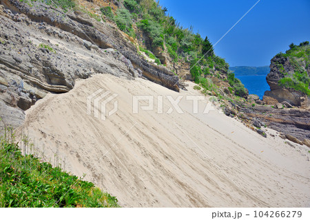 伊豆半島・田牛サンドスキー場・子どもに大人気、爽快感が楽しいソリ遊びスポット・静岡県下田市(5) 伊豆半島・田牛サンドスキー場・子どもに大人気、爽快感が楽しいソリ遊びスポット・静岡県下田市(5) 104266279