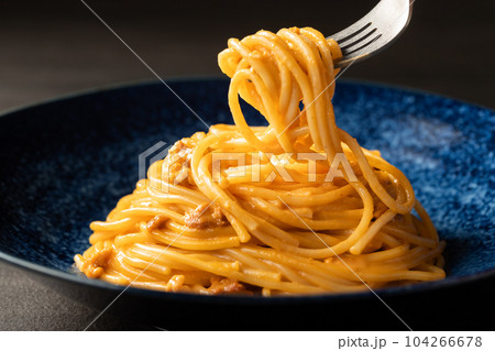 うにの濃厚クリームスパゲッティー 104266678