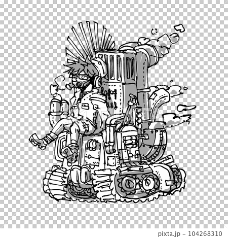 スチームパンクのイラスト素材 [104268310] - PIXTA