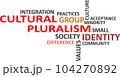 word cloud - cultural pluralism 104270892