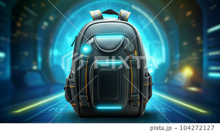 School backpack for books and textbooks, school year, the concept of school education School backpack for books and textbooks, school year, the concept of school education 104272127